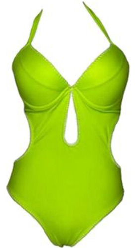 Trikini Grace Kelly Verde Gl-42 Color Verde