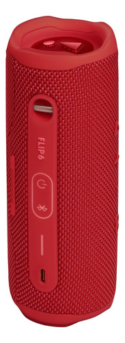 Altavoz Bluetooth Jbl Flip 6 Portátil Resistente Al Agua Roj