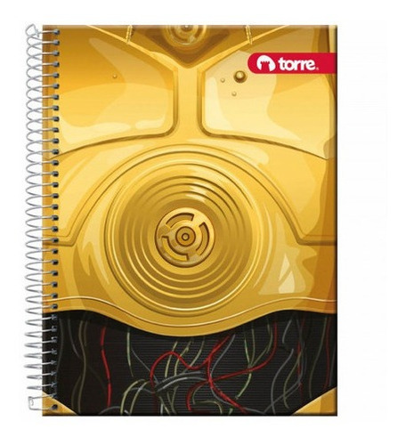 Cuaderno Premium Carta Star Wars 7mm 150 Hjs Torre