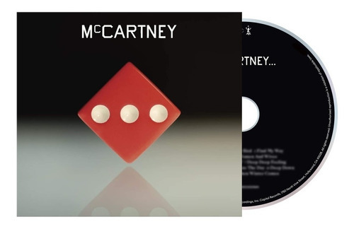 Paul Mccartney Iii Cd + Bonus Red Cover Digipack Importado 