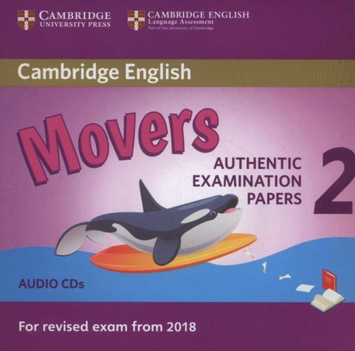 CAMB.ENGLISH YOUNG LEARNERS 2 MOVERS CD 18 REVISED EXAMS, de VV. AA.. Editorial CAMBRIDGE en inglés