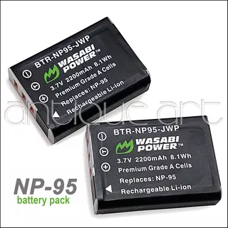 A64 2x Baterias Np-95 Fujifilm Finepix X30 X100t Xf10 X-s1