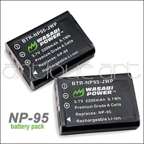 Comprar A64 2x Baterias Np-95 Fujifilm Finepix X30 X100t Xf10 X-s1