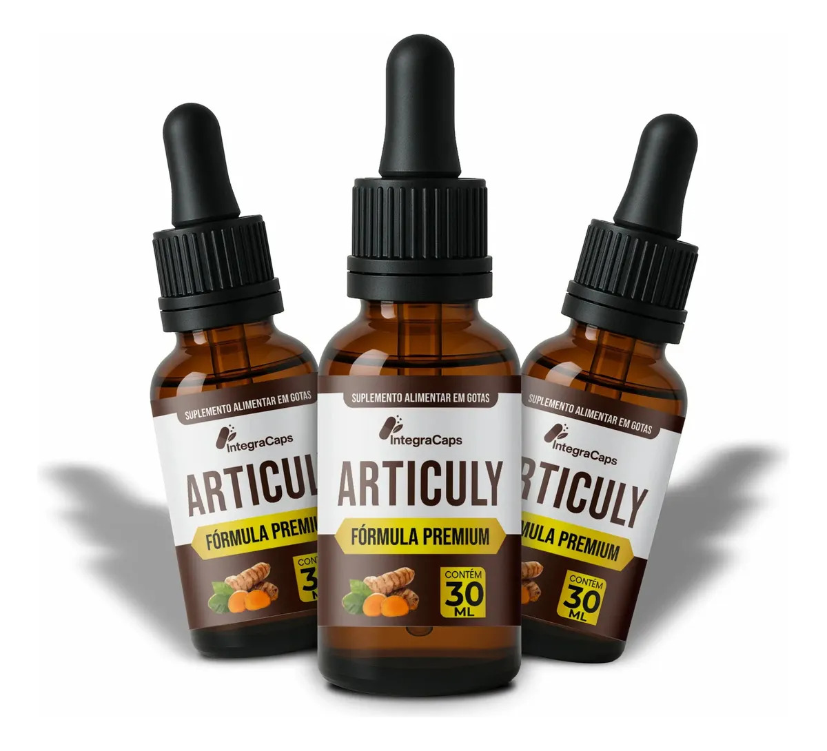 3x Articuly 30ml Suplemento Em Gotas Para Mobilidade Total