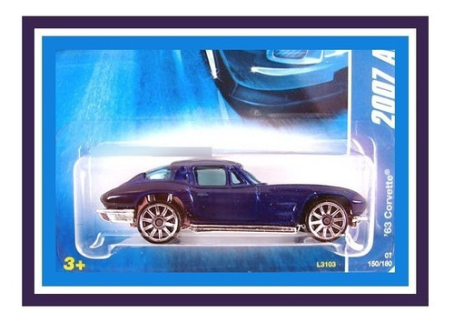 Hot Wheels 2007 - 1963 Corvette - H. W. Stars #150/156 