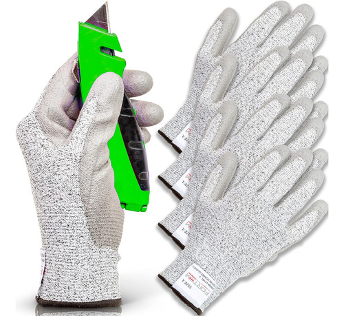 4 Guantes Resistentes De Grado Alimenticio Fortem