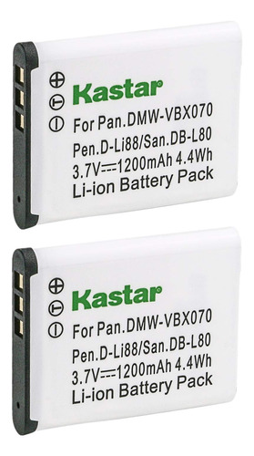 Kastar 2x Db-l80 Vw-vbx070 D-li88 Batería De Repuesto Para.