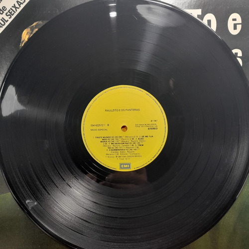 Imagem 6 de 6 de Disco Vinil Raul Seixas Rauzito E Os Panteras