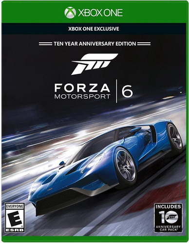 Forza Motorsport 6 Standard Edition Xbox One Fisico Sellado