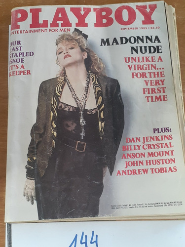 Madonna Revista Pl Ay Boy Rareza Coleccionable