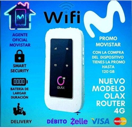 Router Internet Movistar Portatil. Somos Tienda Oficial