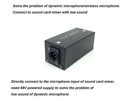Preamplificador De Micrófono Para Voz Amplificador De Gananc
