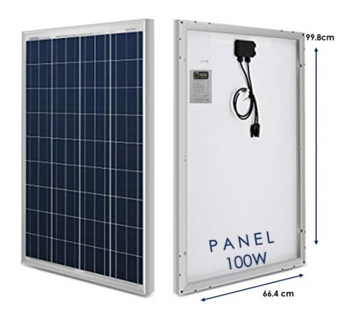 Imagen 2 de 6 de Kit Solar 1000wh/día Fotovoltaico, Envío Ocurre Gratis