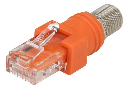 Convertidor Rf F Hembra A Rj45 Macho, Paquete De 4 Unidades