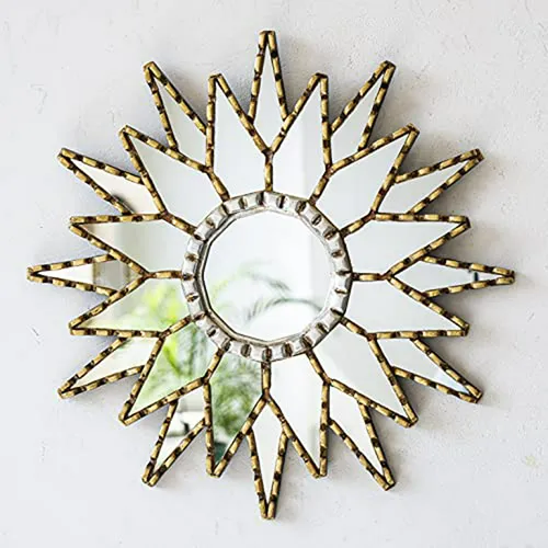 Espejo De Pared Gold Star De 15.7  De Perú, Decoración De Pa