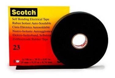 3m Scotch Cinta De Hule Autofusionable 23 19 Mm X 9.1 M