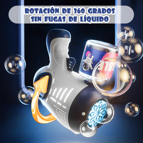 Máquina De Burbujas Automática, Juego De 2 Pistolas De