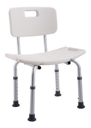 6 Altura Ajustable Baño Ducha Silla Asiento Médica Taburete 