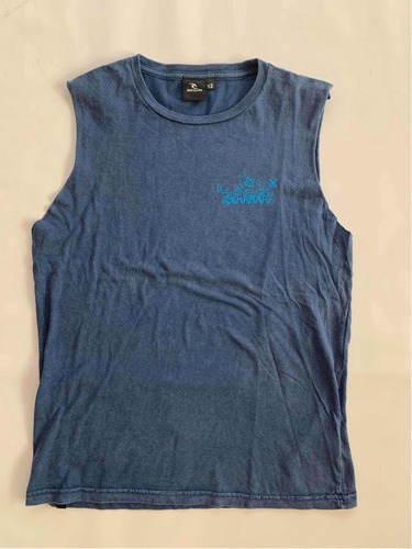 Musculosa Rip Curl  Azul Talle 12 Niños Impecable 
