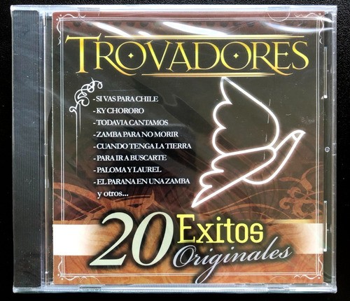 Trovadores - 20 Éxitos Originales - Cd Sellado