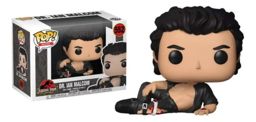 Funko Pop Dr. Ian Malcolm 552 Edición Especial Jurassic Park