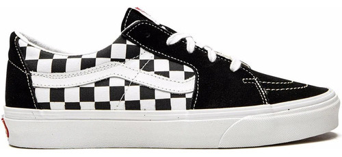 Tenis Vans Sk8-low Canvas Suede Negro Unisex K4w7