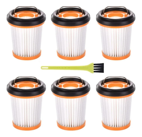 - 6 Filtros De Vacío Para Shark Ion W1 Para Shark Wandvac