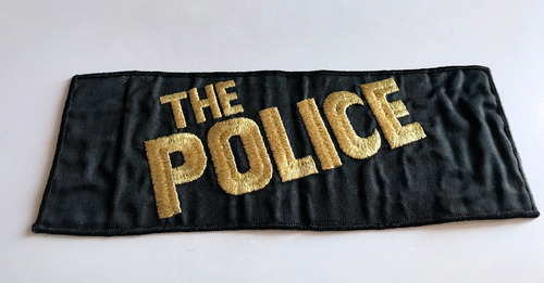 The Police - Aplique Bordado. Merchandising Original De 1980