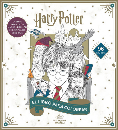 Harry Potter: El Libro Oficial Para Colorear Potter, Harry M