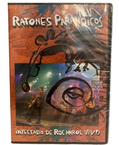 Ratones Paranoicos  Inyectado De Rocanrol Vivo Dvd Arg Nuevo
