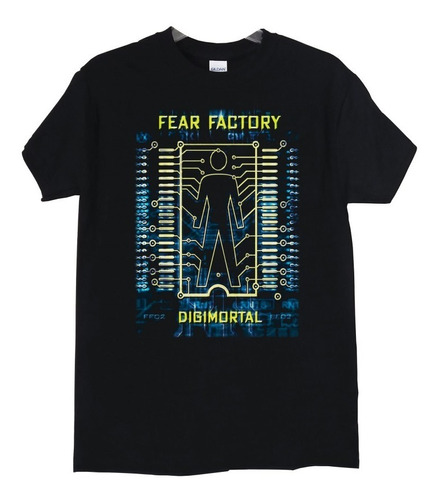 Polera Fear Factory Digimortal Rock Abominatron