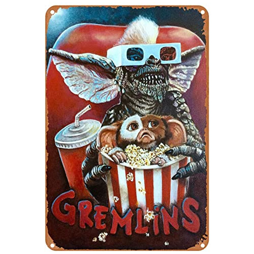 Póster De Gremlins, Decoración De Película De Terror...