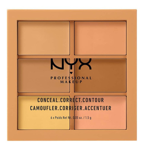 Nyx Paleta Corrector Contorno Conceal Correct Contour Medium