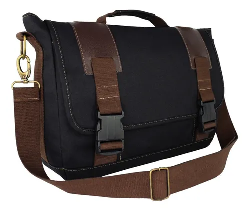 Bolsa Carteiro Transversal De Lona