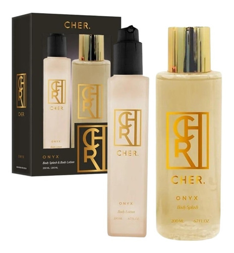 Cher Onyx Kit Body Splash 200 Ml + Body Lotion 200 Ml