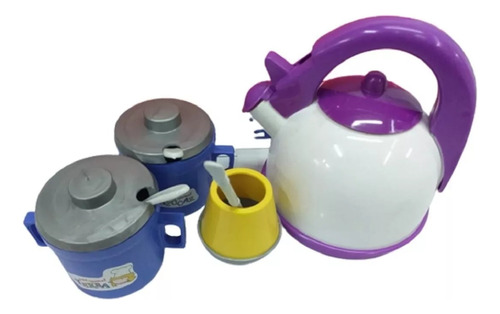 Juguete Set De Mate Pava Petit Gourmet Lionels Playking Color Violeta