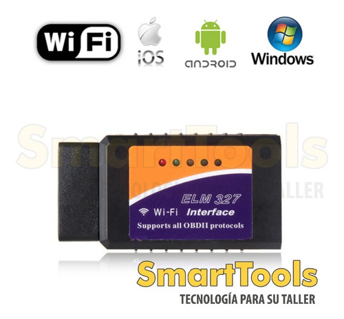 Imagen 1 de 2 de Scanner Multimarca Elm327 Wifi Android / iPhone + Cuotas!