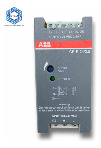 Abb Fuente De Poder Cp-e 24/2.5 100-240v A 24v 2.5a