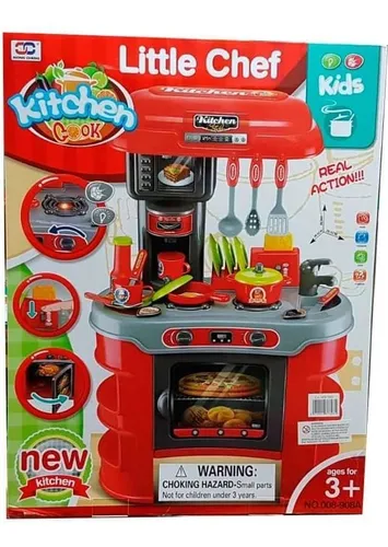 Cocina Little Chef Roja
