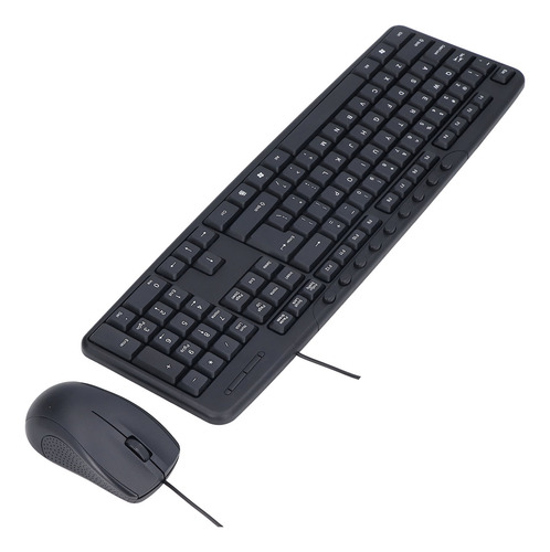 Combinação De Teclado E Mouse Com Fio, Design Ergonômico 113