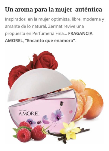 Fragancia Perfume Amorel Zermat Dama