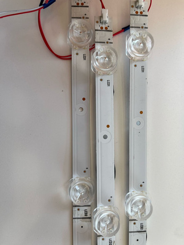 Kit De Leds Hisense 43a60gv 3 Tiras De 8 Leds (Usado)