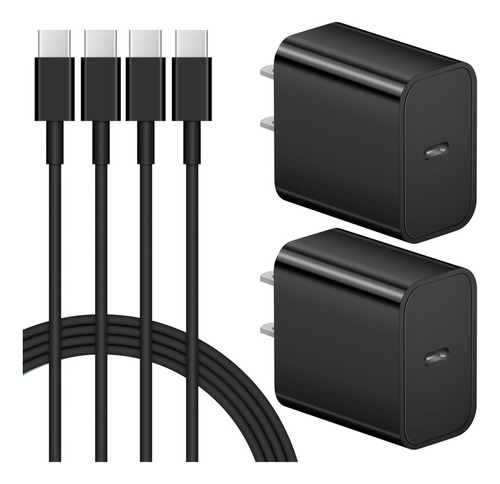 Cargador Para iPhone 15, Cargador Usb C, Paquete De 2, Carga