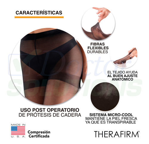 Pantimedia Therafirm D Baja Compresión (10-15 Mmhg) Talla Ch