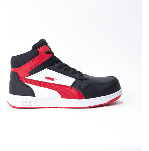 Tenis Seguridad Puma P054 Hombre Negro Dieléctricos Trabajo