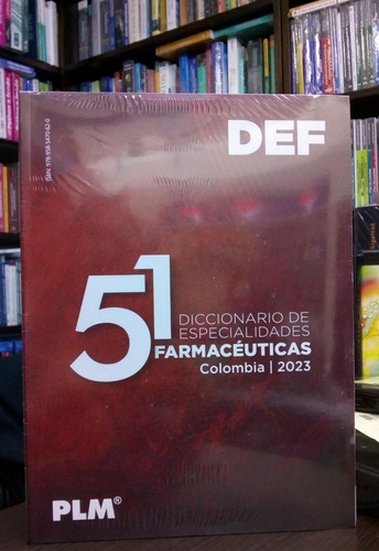 Diccionario De Especialidades Farmacéuticas 2023 Con Plataforma: Colombia 2023, De Varios Autores. Editorial Plm, Tapa Blanda En Español, 2023