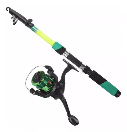 KIT de PESCA GHOTDA - Vara Telescópica GHOTDA + Molinete DC - Frete Gr