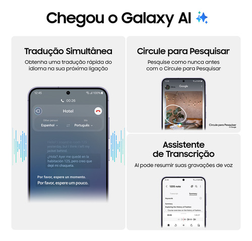 Samsung Galaxy S24 Plus (Exynos) 5G Dual SIM 256 GB Negro Onyx 12 GB RAM - Excelente (Reacondicionado)