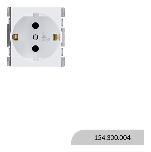 Módulo Toma Corriente Schuko Molveno Línea Atenea