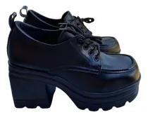 Comprar Zapatos De Plataforma De Taco Grueso, Mocasines Dama T. 37